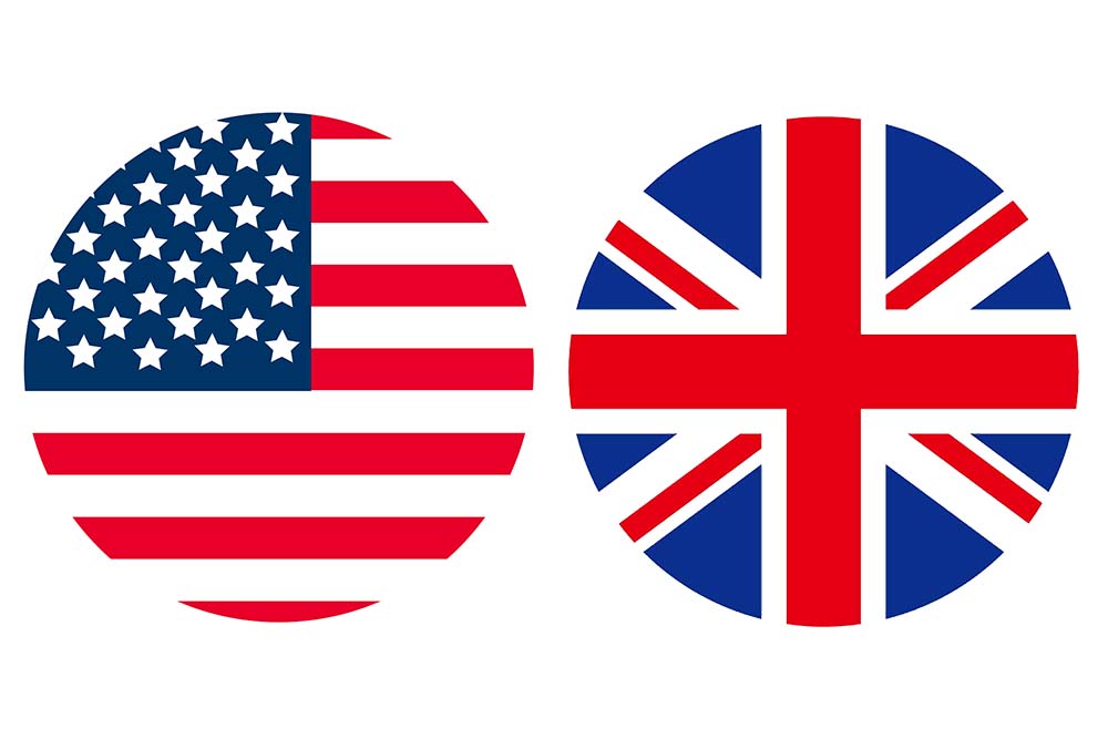 アメリカ英語とイギリス英語ってどう違うの?